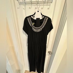 Black pantsuit w/embellishment
